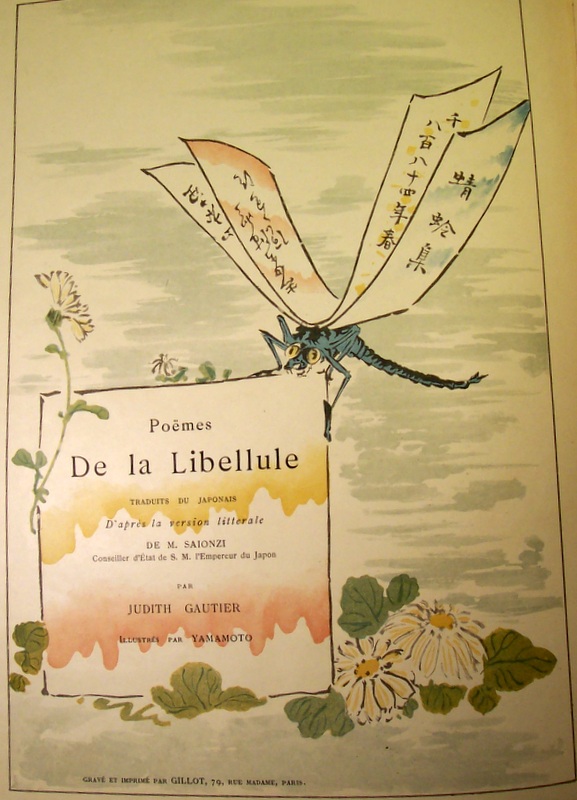 Judith Gautier : Poëmes de la libellule