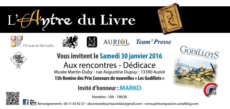 Antre du livre à Auriol 2016